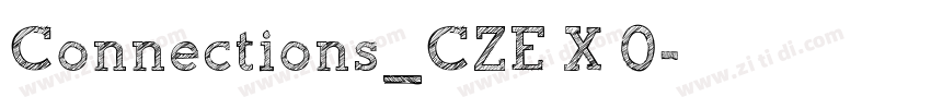 Connections_CZE X 0字体转换